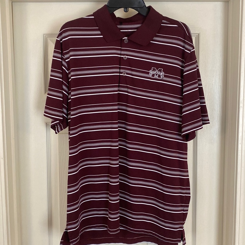 Mississippi State Adidas Performance Polo
